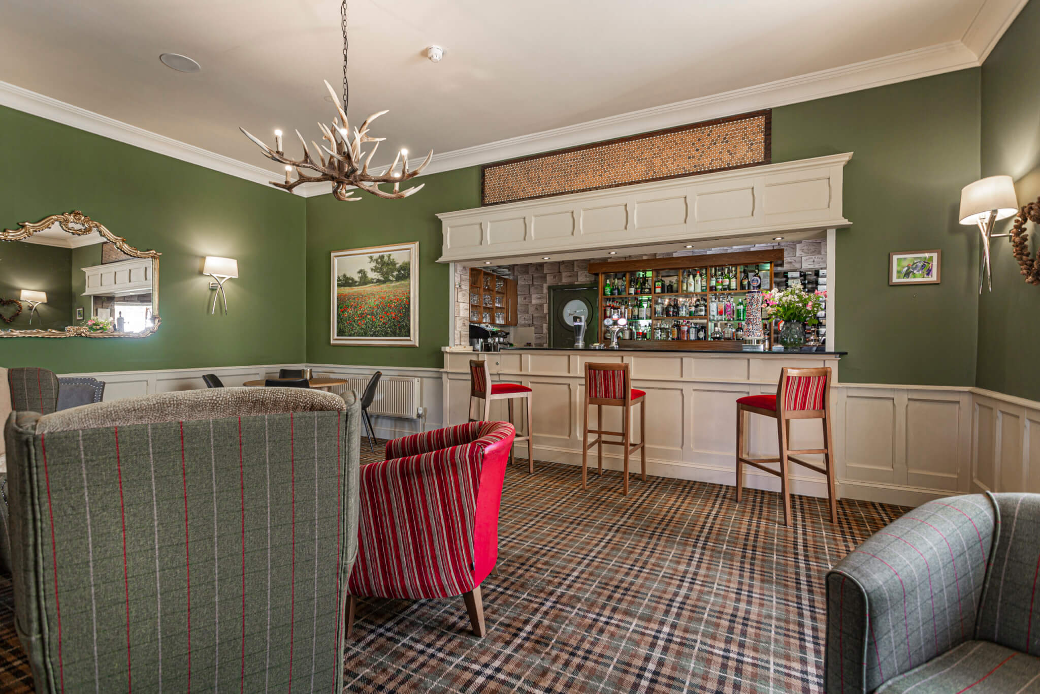 The Pheasant Hotel Dining at the bar scaled